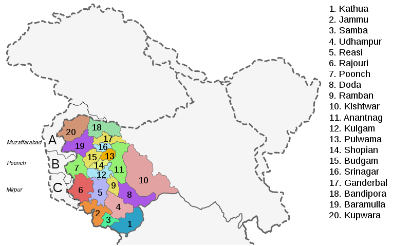gujarat map